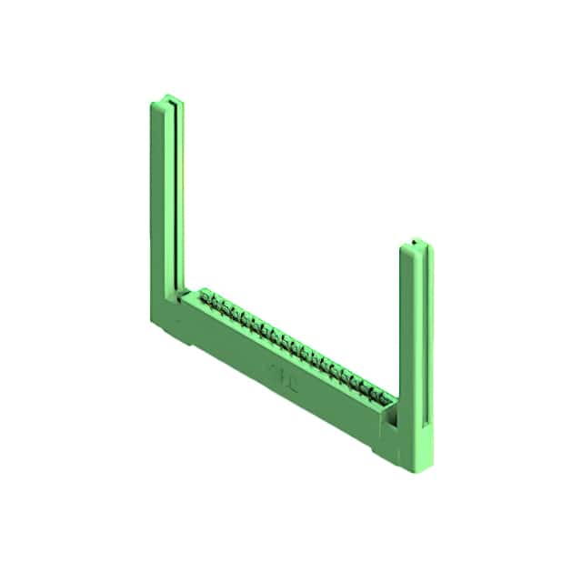 337-018-500-158 CONN EDGE SGL FMALE 18POS 0.156