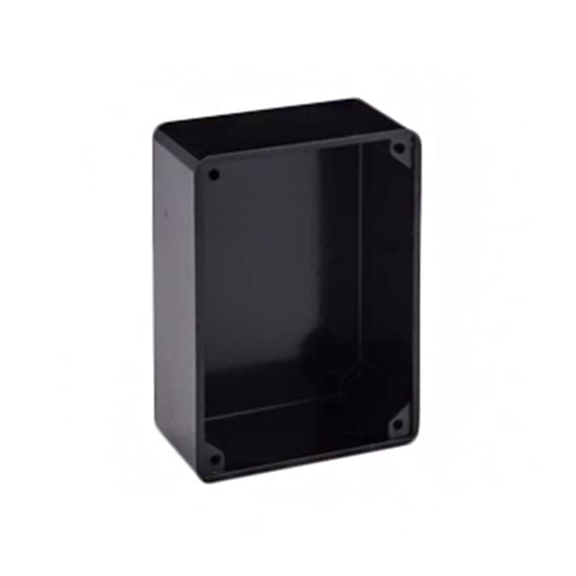0220 ELECTRONIC COVER 4X2.875" BLACK