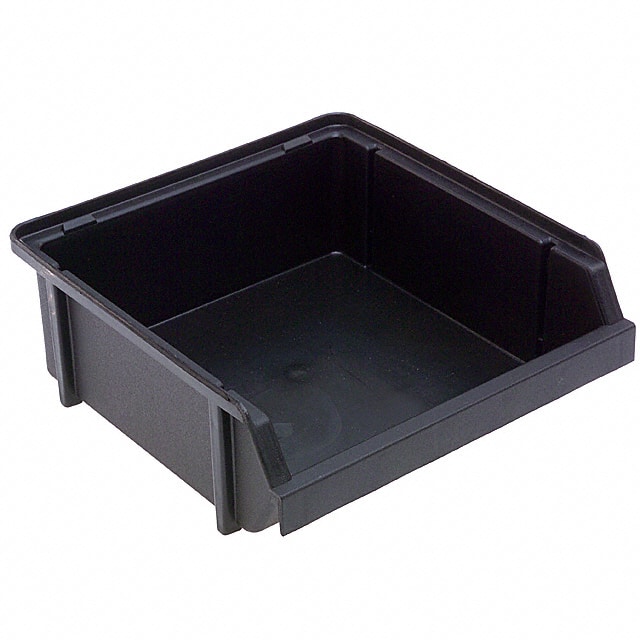 6771BC BIN PLASTIC BLACK
