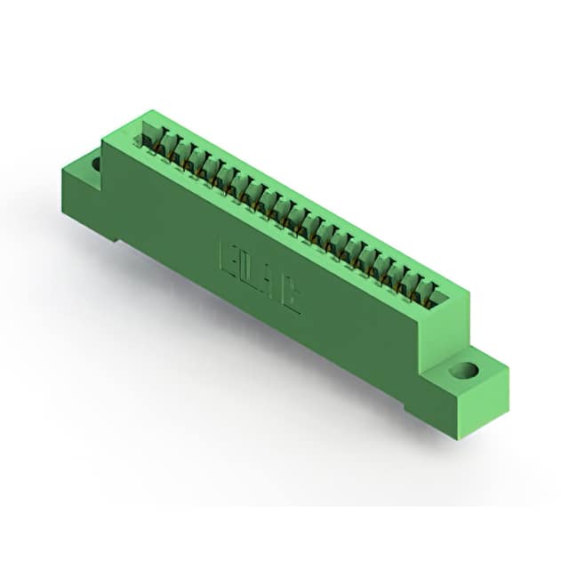 342-020-500-104 CONN EDGE SINGLE FML 20POS 0.100