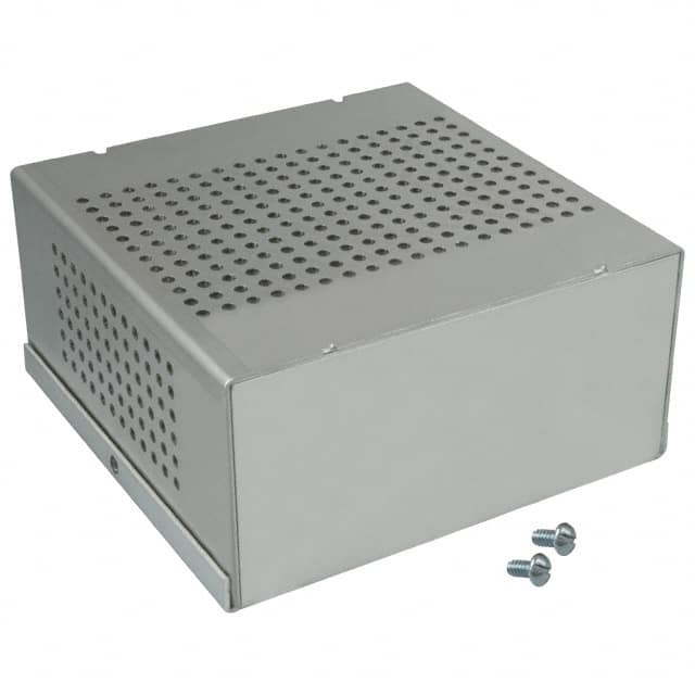 PERF-143 PLAIN CHASSIS ALUM UNPAINTED 4"L X 4"W