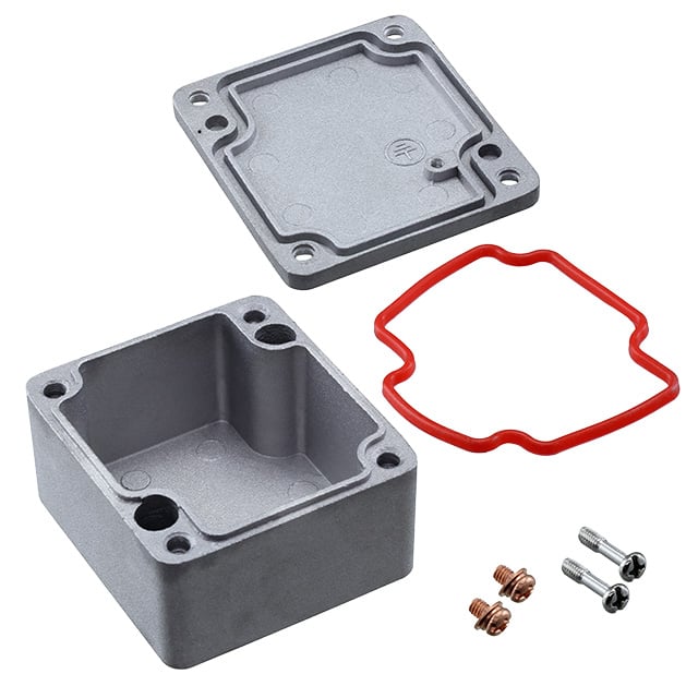 0936040190 BOX ALUM NAT 2.283"L X 2.520"W