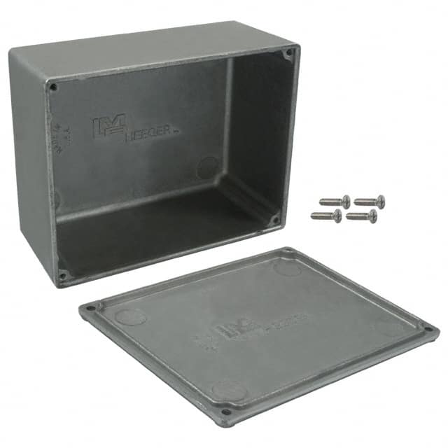 KAB-3432 PLAIN BOX ALUM UNPTD 4.688"L X 3.688"W