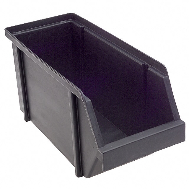 6774BC BIN PLASTIC BLACK