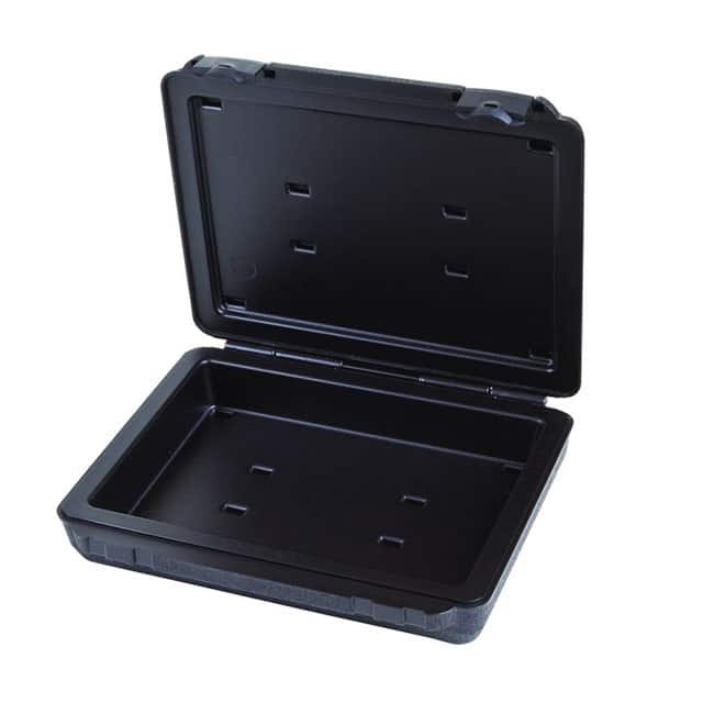 50250 CASE PLASTIC BLACK 12"L X 9"W