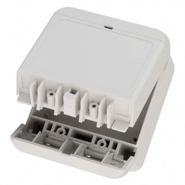 96016325 BOX PLAS GRAY 10.669"L X 6.693"W