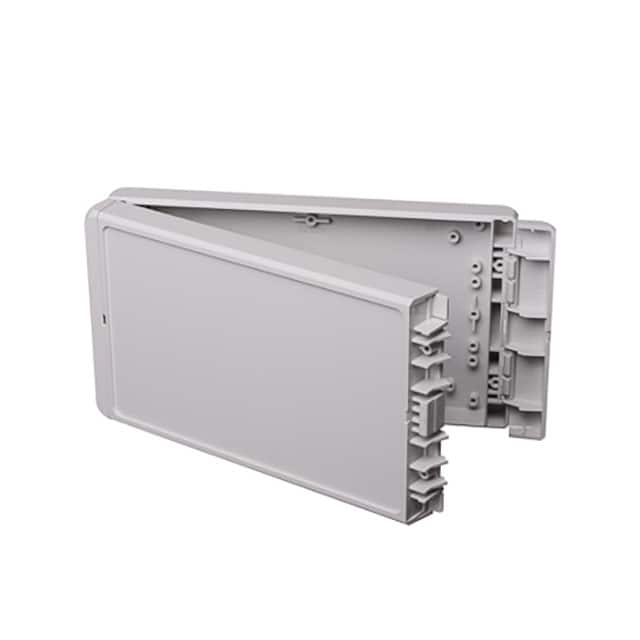 96015245 BOX PLAS GRAY 9.094"L X 4.921"W
