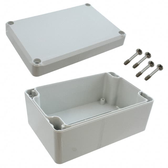 EM 215 BOX PLAS GRAY 4.724"L X 3.150"W