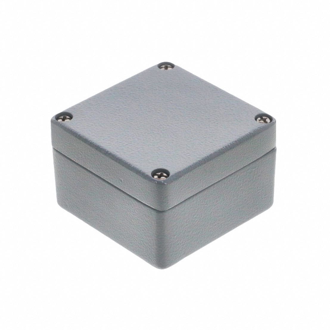 0936040077 BOX ALUM GRAY 2.756"L X 2.756"W
