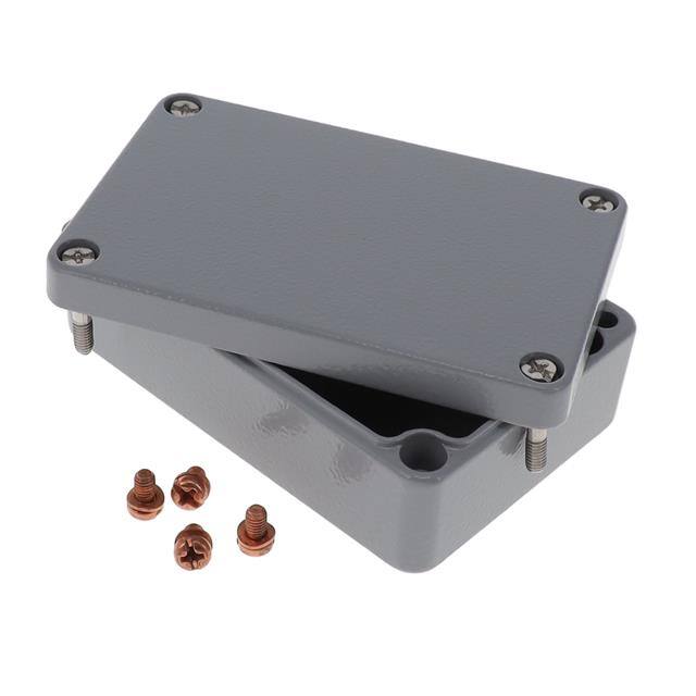 150-003 BOX ALUM SILVER 3.86"L X 2.52"W