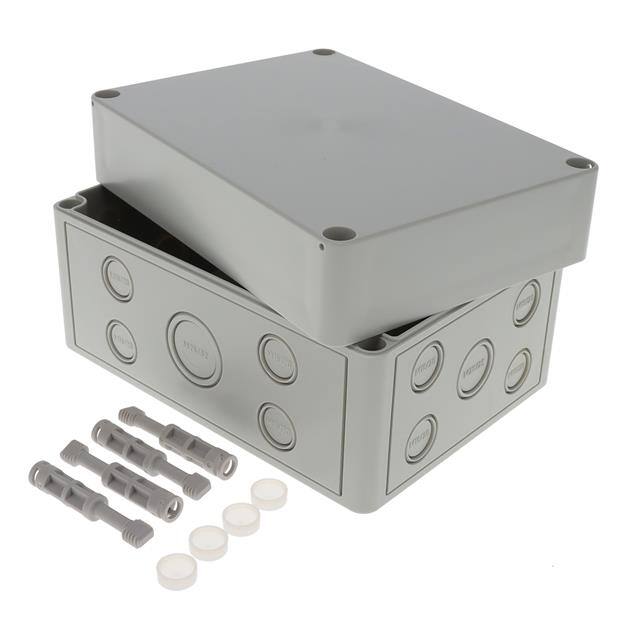 105-916 BOX PLASTIC GRAY