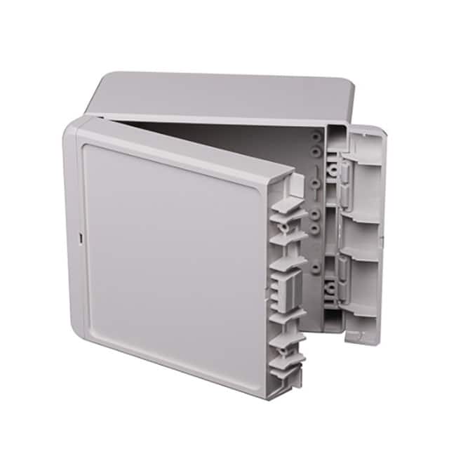 96014225 BOX PLAS GRAY 7.520"L X 4.921"W