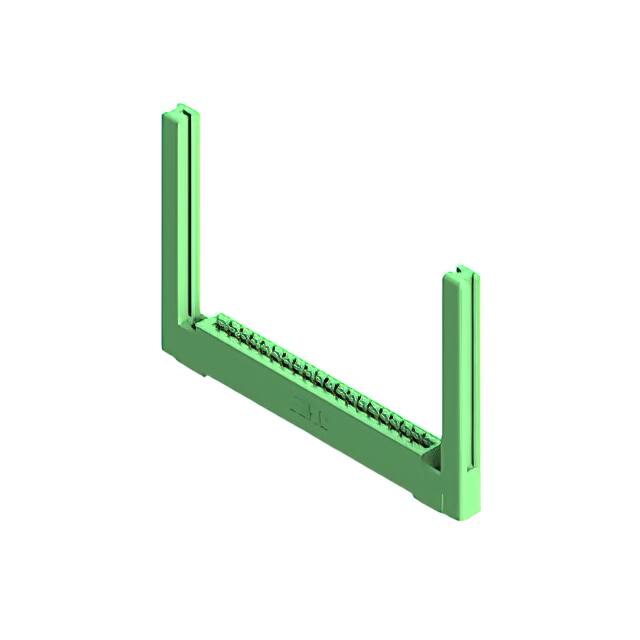 337-019-500-158 CONN EDGE SGL FMALE 19POS 0.156