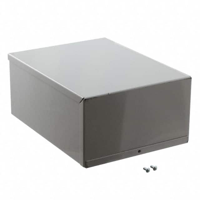 EL863-GREY CHASSIS ALUM GRAY 8"L X 6"W