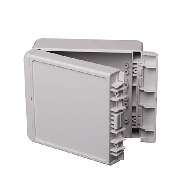 96013235 BOX PLAS GRAY 5.945"L X 4.921"W