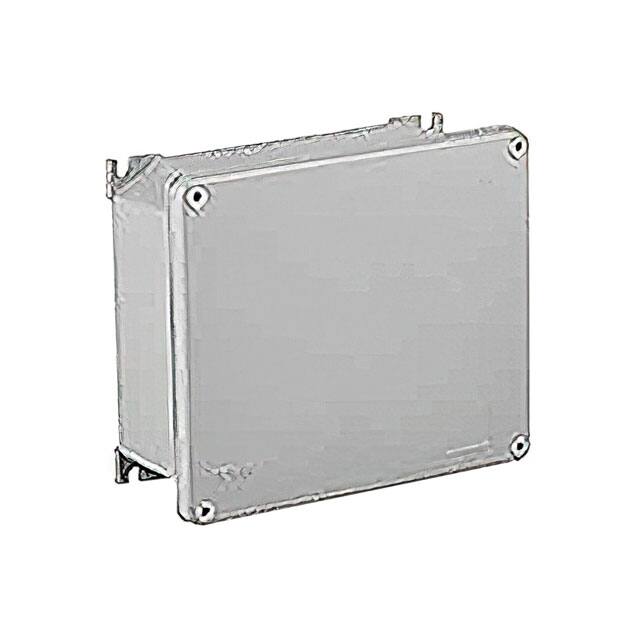 0936040022 BOX ALUM GRAY 6.535"L X 5.551"W