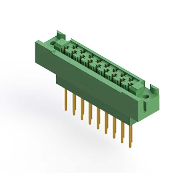 438-017-540-122 CONN EDGE DL FMALE 17P 0.200 2PC