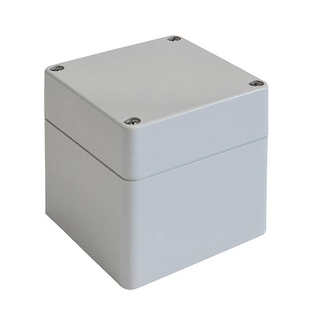 02228094 BOX PLAS GRAY 4.803"L X 4.724"W