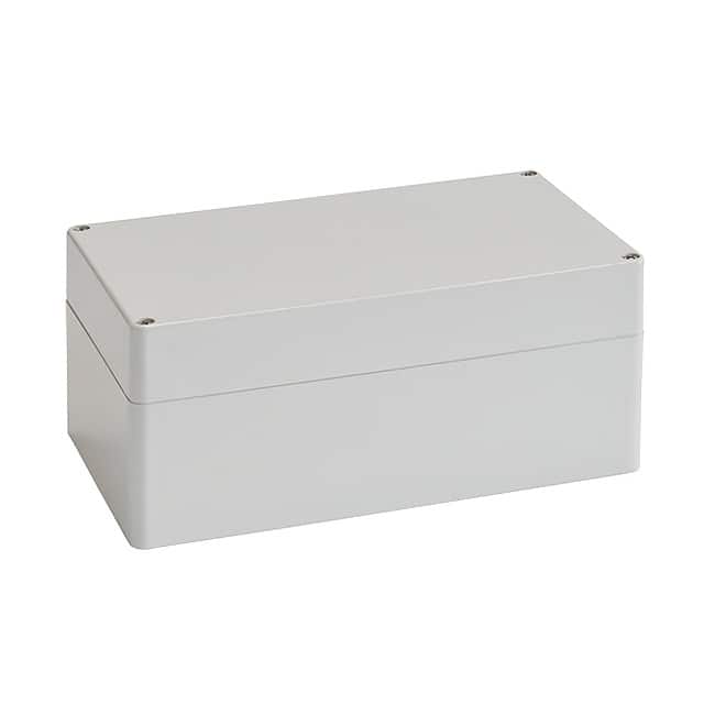 02237094 BOX PLAS GRAY 7.874"L X 4.724"W