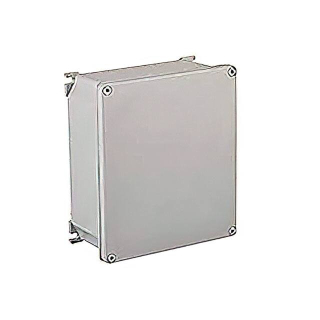 0936040027 BOX ALUM GRAY 7.441"L X 6.575"W
