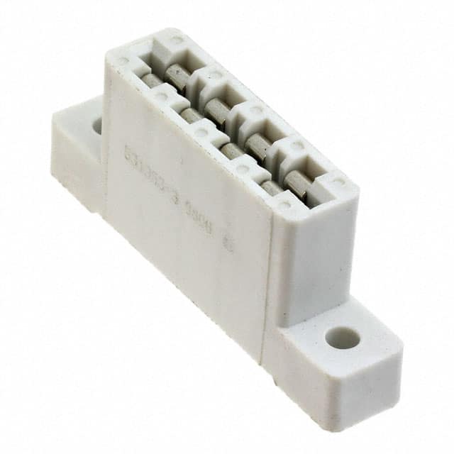 531353-3 CONN EDGE DUAL FMALE 8POS 0.312