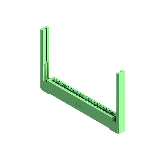 337-020-500-168 CONN EDGE SGL FMALE 20POS 0.156