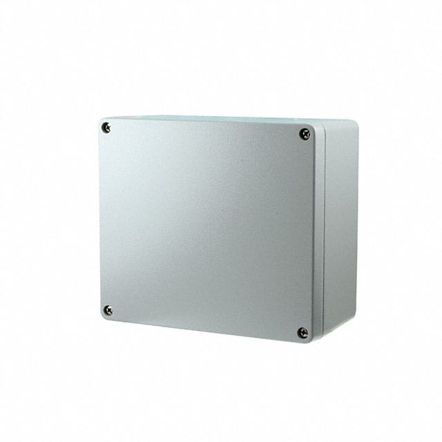 0936040204 BOX ALUM NAT 6.299"L X 6.299"W