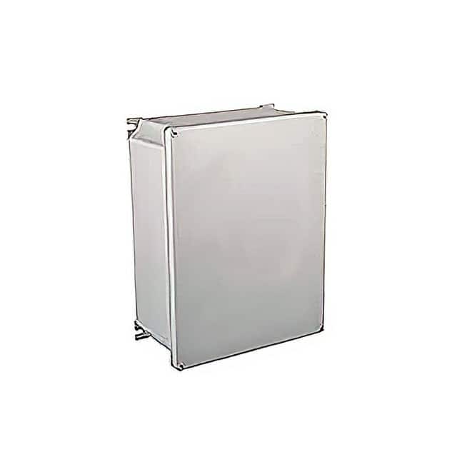 0936040043 BOX ALUM BLK 16.024"L X 12.323"W