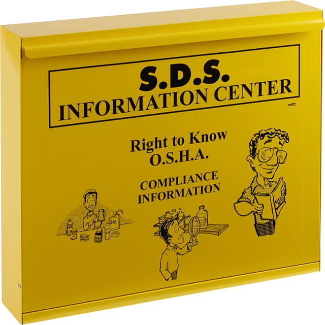 RK622E PRINZING SDS METAL CABINET YELLO