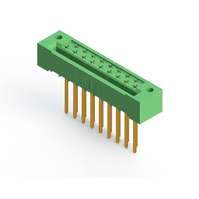 408-017-542-122 CONN EDGE DL FMALE 17P 0.200 2PC