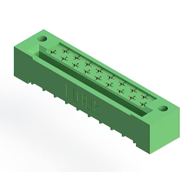 408-017-524-122 CONN EDGE DL FMALE 17P 0.200 2PC