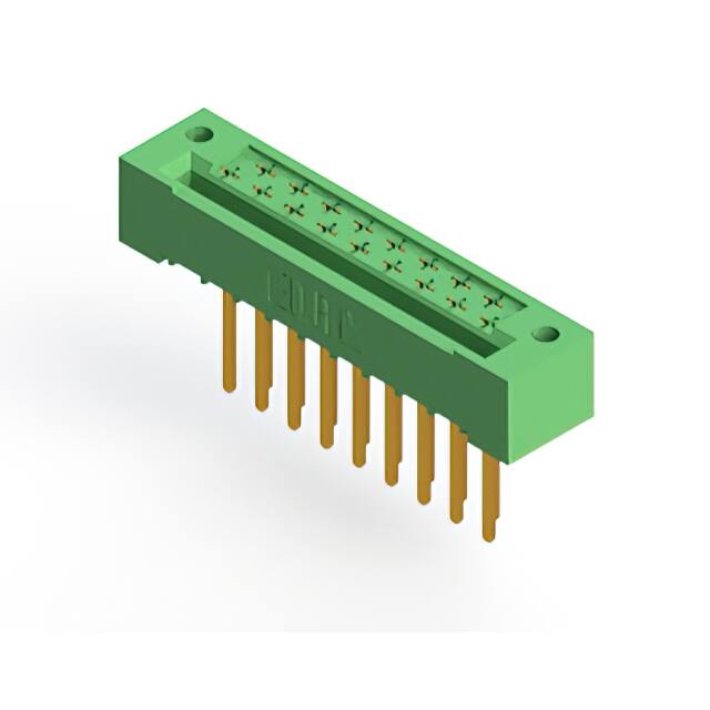 408-017-541-122 CONN EDGE DL FMALE 17P 0.200 2PC