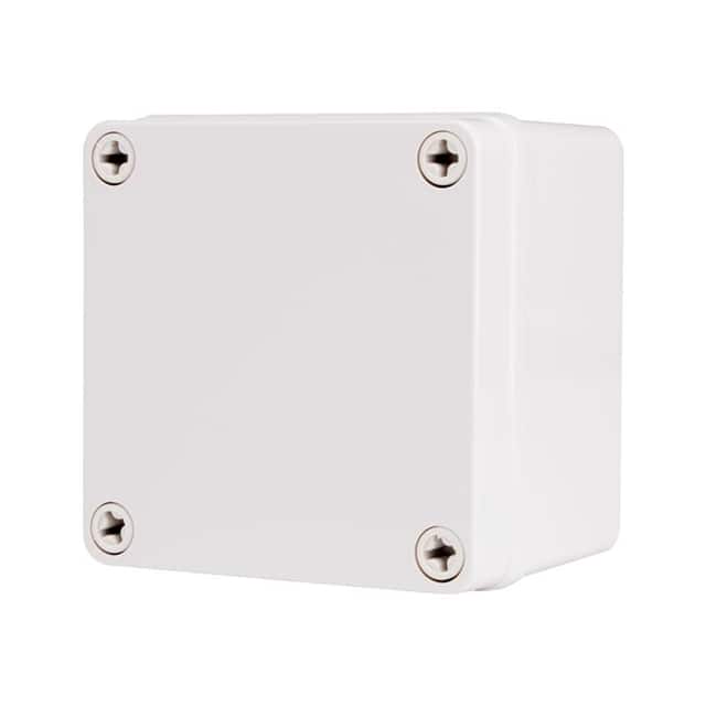 BC-AGS-101007 BOX ABS GRAY 3.937"L X 3.937"W