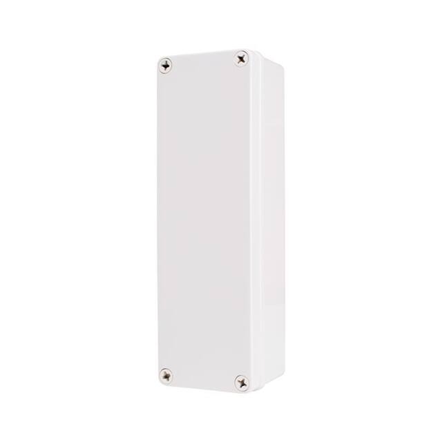 BC-AGS-082507 BOX ABS GRAY 9.843"L X 3.150"W