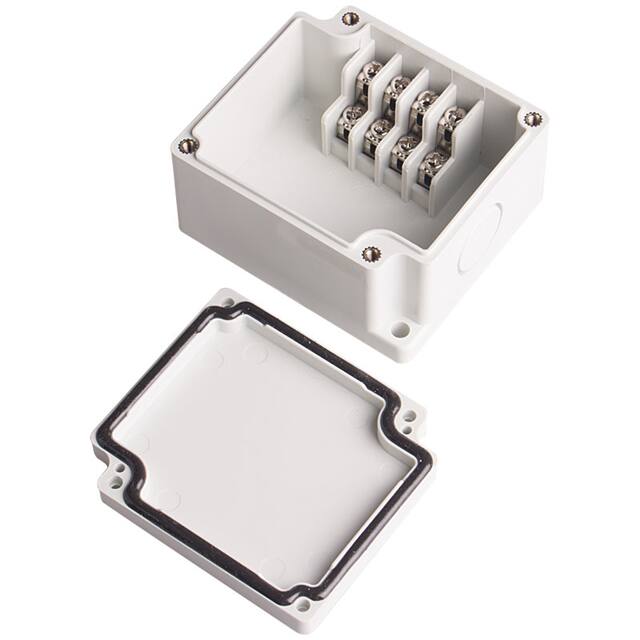 BC-AGG-4PT JUNCT BOX ABS 2.913"L X 2.559"W