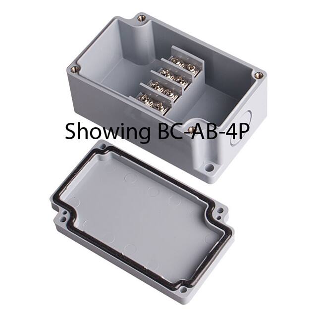 BC-ABB-6P JUNCT BOX ABS 3.583"L X 2.953"W