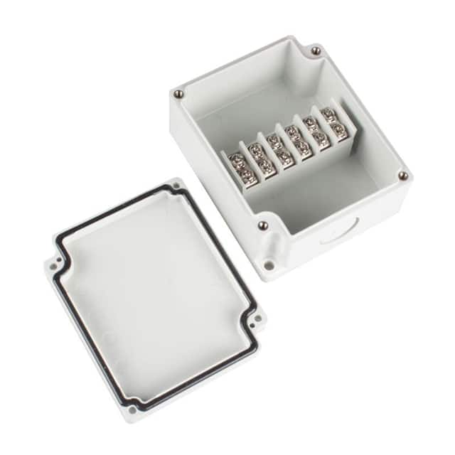 BC-AGG-6P JUNCT BOX ABS 3.583"L X 2.953"W