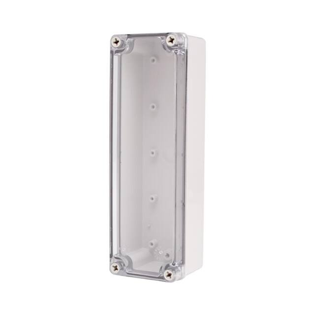BC-ATS-082507 BOX ABS CLEAR 9.843"L X 3.150"W