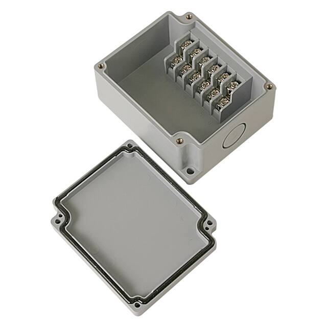BC-ABB-6PT JUNCT BOX ABS 3.583"L X 2.953"W