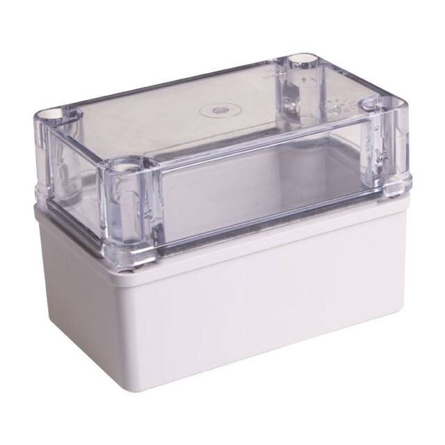 BC-ATS-081308 BOX ABS CLEAR 5.118"L X 3.150"W
