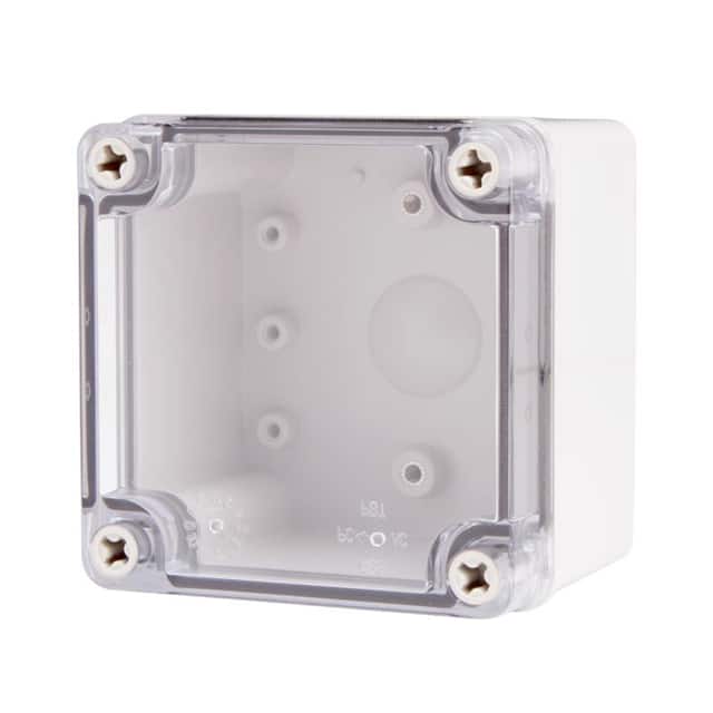 BC-CTS-101007 BOX PC CLEAR 3.937"L X 3.937"W