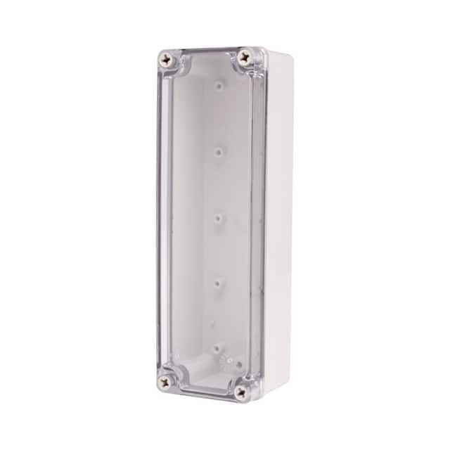 BC-CTS-082507 BOX PC CLEAR 9.843"L X 3.150"W