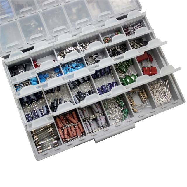BOX-ALL-48 48 Assorted Parts box 9"x6"x2.3"