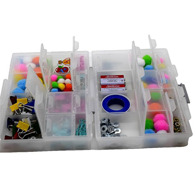 BOX-ALL-24 24 Assorted Parts box 9"x6"x2.5"