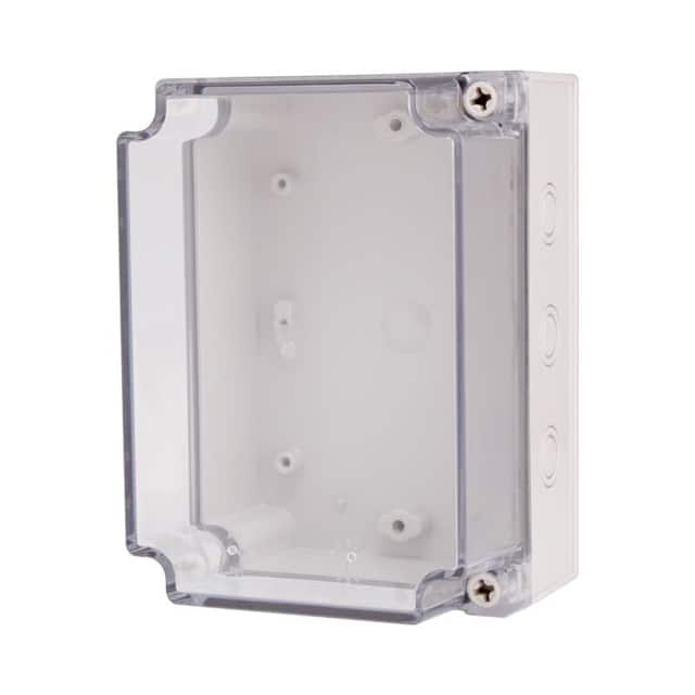 BC-ATS-121710 BOX ABS CLEAR 6.890"L X 4.921"W