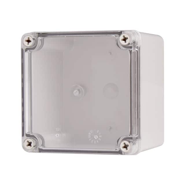 BC-CTS-121210 BOX PC CLEAR 4.921"L X 4.921"W