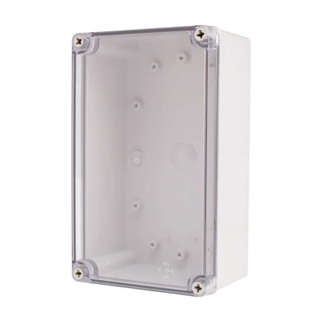BC-ATS-142309 BOX ABS CLEAR 9.055"L X 5.512"W