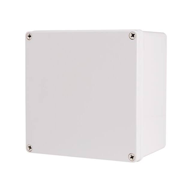 BC-AGS-202013 BOX ABS GRAY 7.874"L X 7.874"W