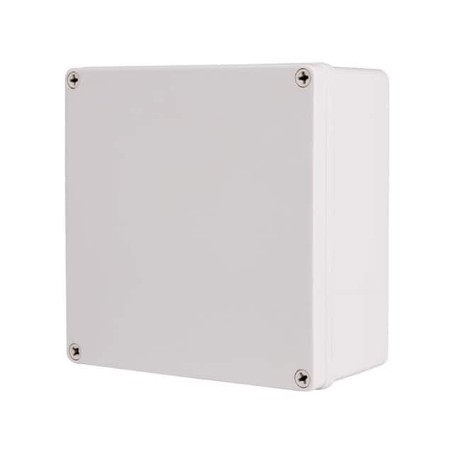 BC-AGS-212310 BOX ABS GRAY 9.055"L X 8.268"W