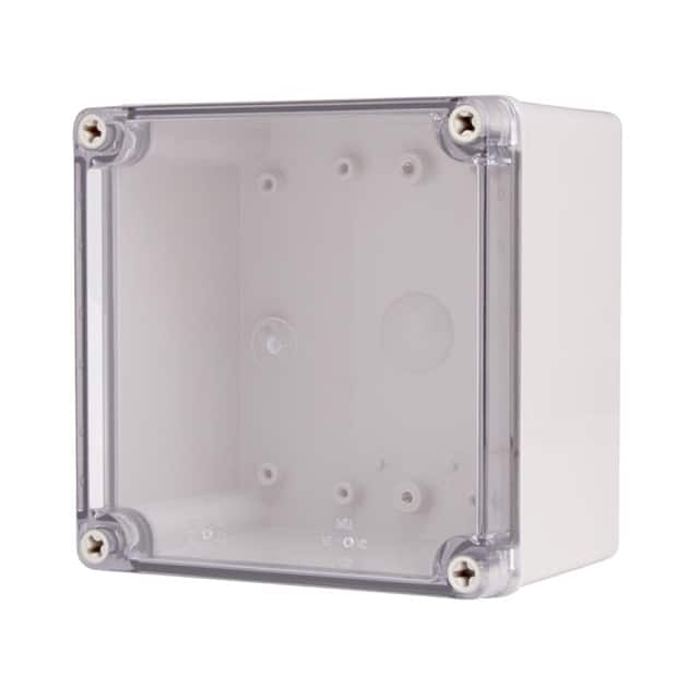 BC-CTS-151510 BOX PC CLEAR 5.906"L X 5.906"W
